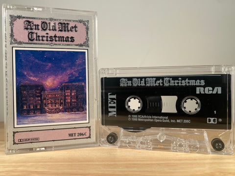 AN OLD MET CHRISTMAS - CASSETTE TAPE