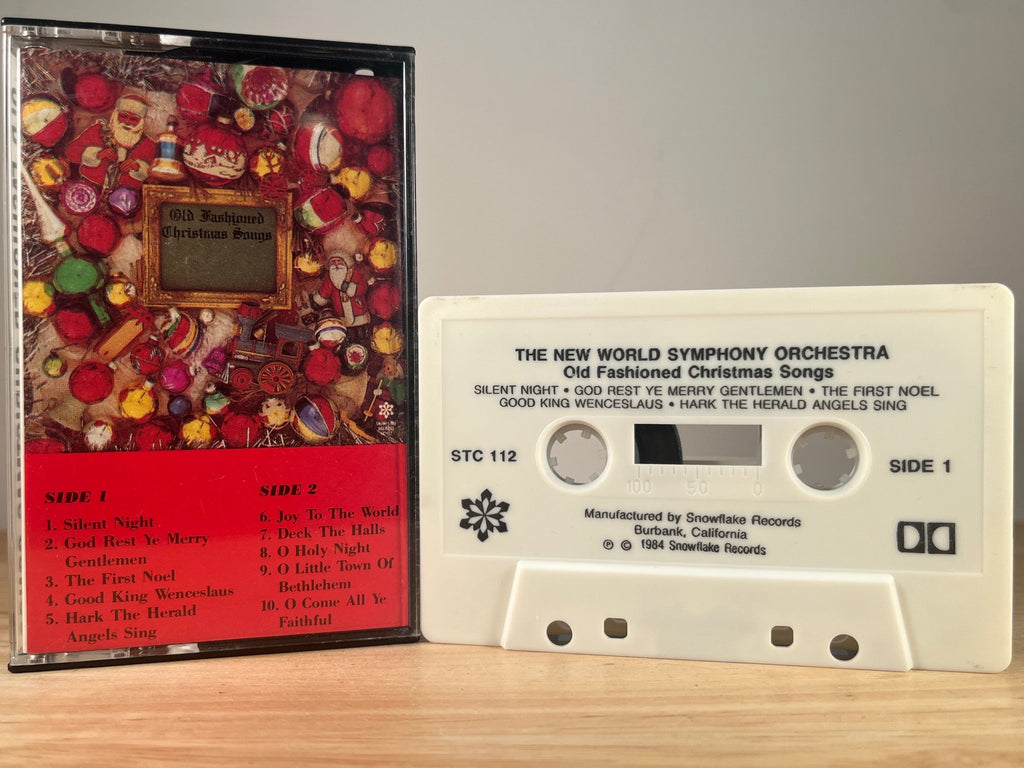 A NEW WORLD SYMPHONY ORCHESTRA - old fashion Christmas songs - CASSETTE TAPE