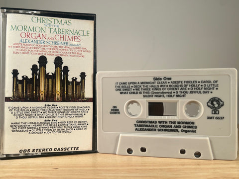 CHRISTMAS WITH THE MORMON TABERNACLE ORGAN AND CHIMES - CASSETTE TAPE