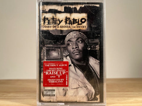 PETEY PABLO - diary of a sinner 1st entry - BRAND NEW CASSETTE TAPE