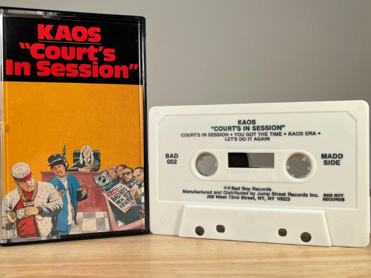 KAOS - courts in session - CASSETTE TAPE