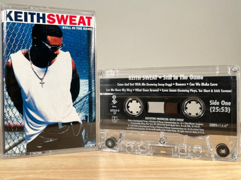 KEITH SWEAT - still in the game - CASSETTE TAPE