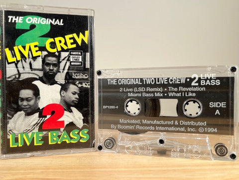 2 LIVE CREW - 2 live bass - CASSETTE TAPE