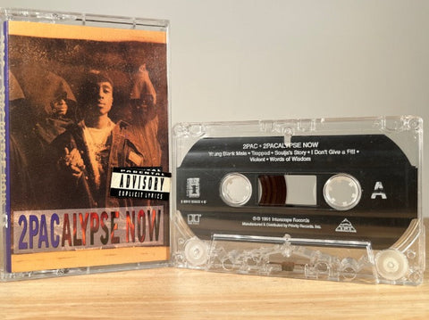 2PAC - 2pacalypse now - CASSETTE TAPE