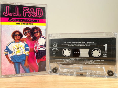 J.J. FAD - supersonic - CASSETTE TAPE