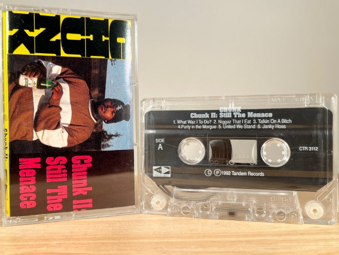 CHUNK - chunk II: still the menace - CASSETTE TAPE