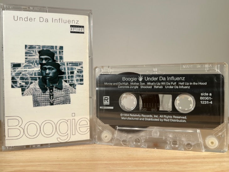 BOOGIE - under the influence - CASSETTE TAPE