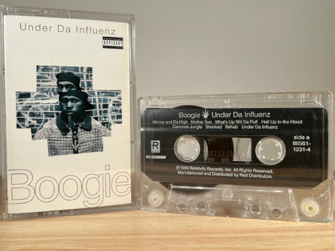 BOOGIE - under the influence - CASSETTE TAPE