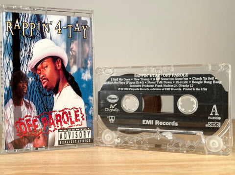 RAPPIN-4-TAY - off parole - CASSETTE TAPE