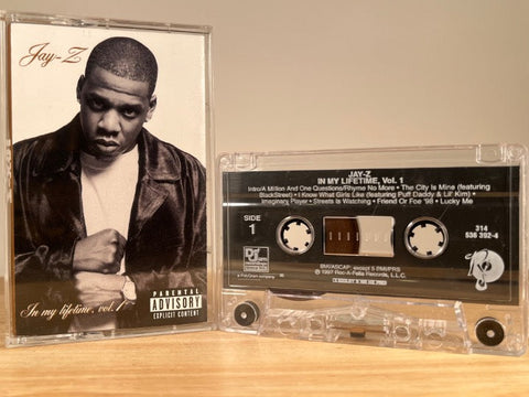 JAY-Z - in my lifetime Vol.1 - CASSETTE TAPE