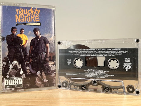 NAUGHTY BY NATURE - self-titled - CASSETTE TAPE