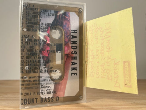 COUNT BASS D - handshake - CASSETTE TAPE