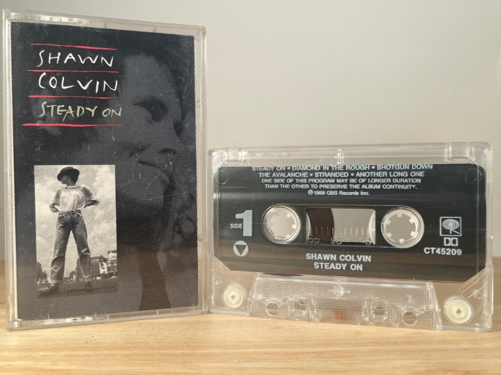 SHAWN COLVIN - steady on - CASSETTE TAPE