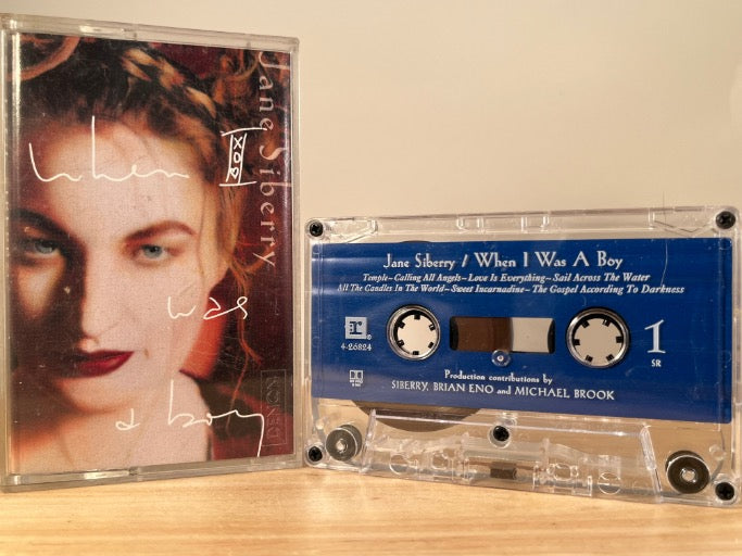 JANE SIBERRY - when I was a boy - CASSETTE TAPE