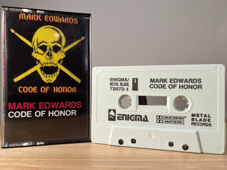 MARK EDWARDS - code of honor - CASSETTE TAPE