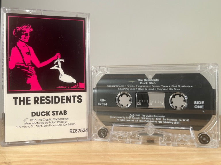 THE RESIDENTS - duck stab- CASSETTE TAPE