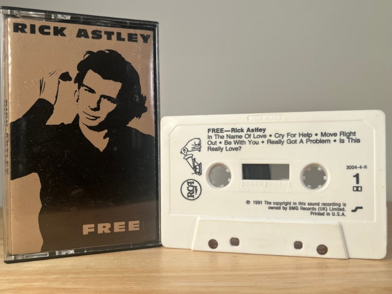 RICK ASTLEY - free - CASSETTE TAPE