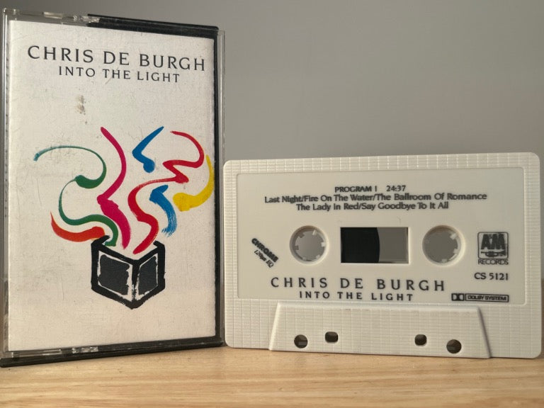 CHRIS DE BURGH - into the light - CASSETTE TAPE