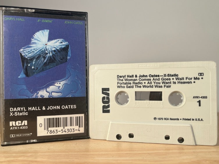 DARYL HALL & OATES - X-Static - CASSETTE TAPE