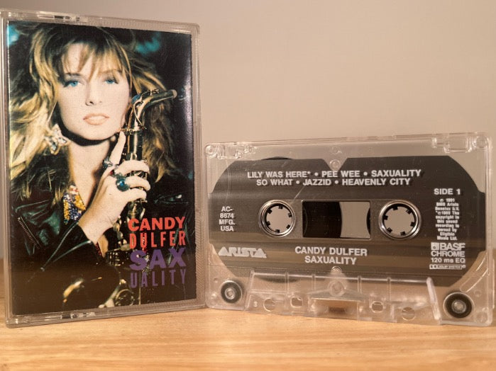 CANDY DULFER - saxuality - CASSETTE TAPE