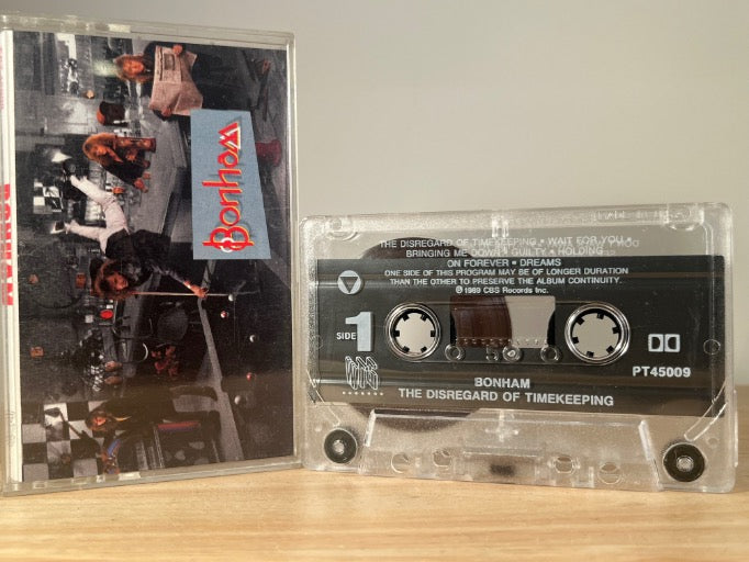 BONHAM - the disregard of timekeeping - CASSETTE TAPE