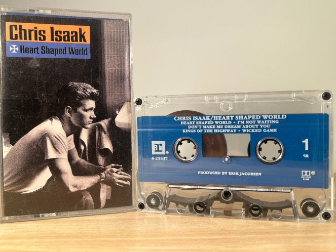 CHRIS ISAAK - heart shaped world - CASSETTE TAPE