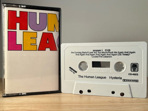 THE HUMAN LEAGUE - HYSTERIA - CASSETTE TAPE