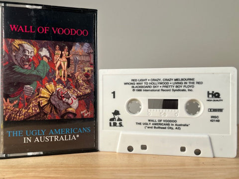 WALL OF VOODOO - the ugly Americans In Australia - CASSETTE TAPE-2