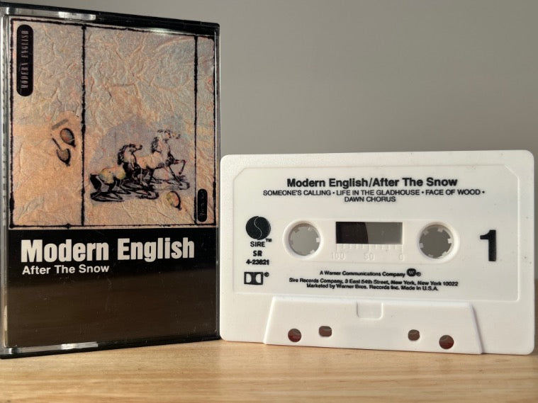 MODERN ENGLISH - after the snow-2 - CASSETTE TAPE