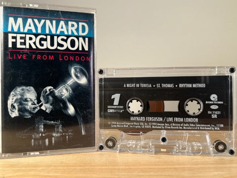 MAYNARD FERGUSON - live from London - CASSETTE TAPE