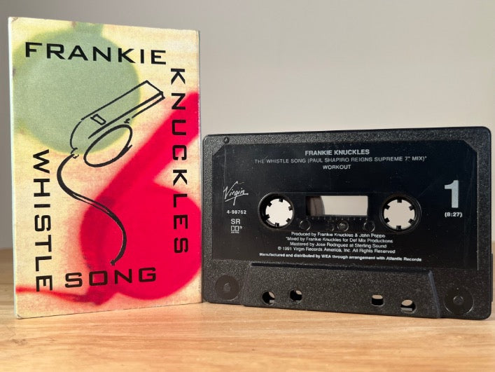 FRANKIE KNUCKLES - whistle song [cassingle] - CASSETTE TAPE