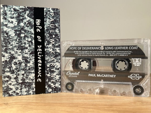 PAUL McCARTNEY - hope of deliverance [cassingle] - CASSETTE TAPE