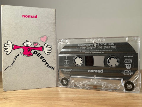 NOMAD - i wanna give you devotion [cassingle] - CASSETTE TAPE