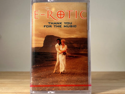 E-ROTIC - thank you for the music - BRAND NEW CASSETTE TAPE [import]