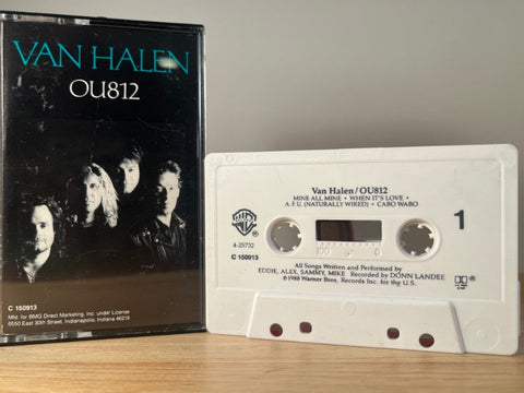 VAN HALEN - OU812 - CASSETTE TAPE