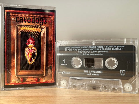 THE CAVEDOGS - soul martini - CASSETTE TAPE