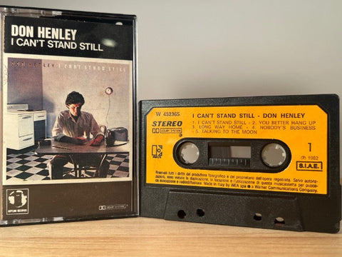 DON HENLEY - I can’t stand still - CASSETTE TAPE