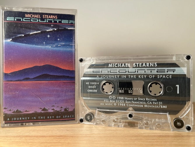 MICHAEL STEARNS :Encounter (A Journey In The Key Of Space - CASSETTE TAPE