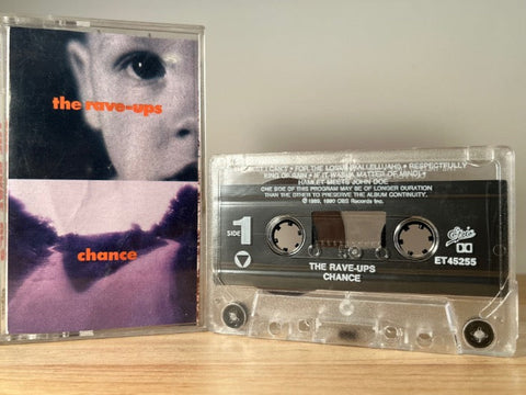 THE RAVE-UPS - chance - CASSETTE TAPE