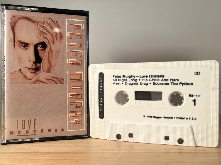 PETER MURPHY - love hysteria - CASSETTE TAPE