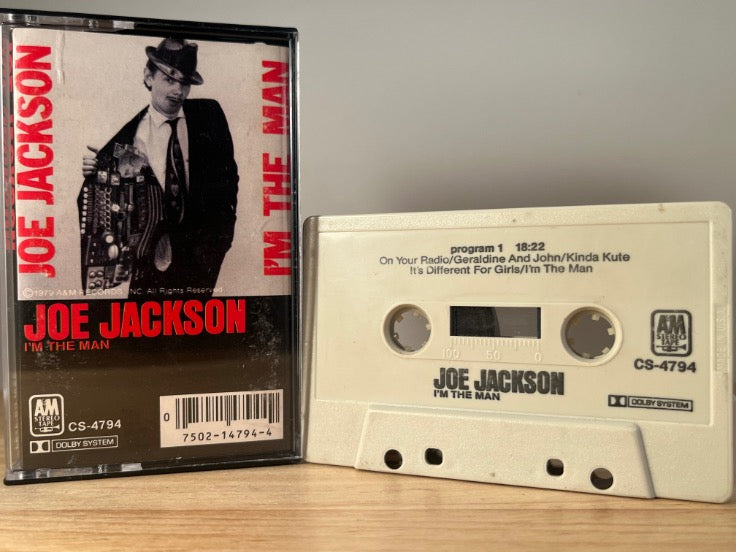 JOE JACKSON - im the man - CASSETTE TAPE