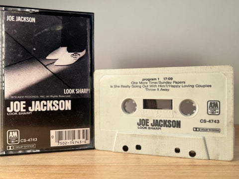 JOE JACKSON - look sharp! - CASSETTE TAPE