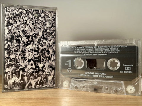 GEORGE MICHAEL - listen without prejudice - CASSETTE TAPE