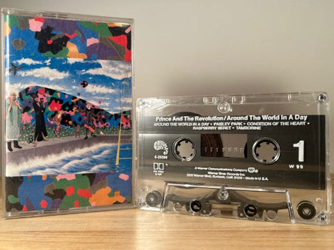 PRINCE AND THE REVOLUTION - around the world in a day - CASSETTE TAPE