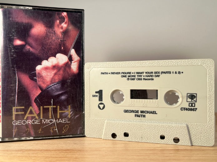 GEORGE MICHAEL - faith - CASSETTE TAPE