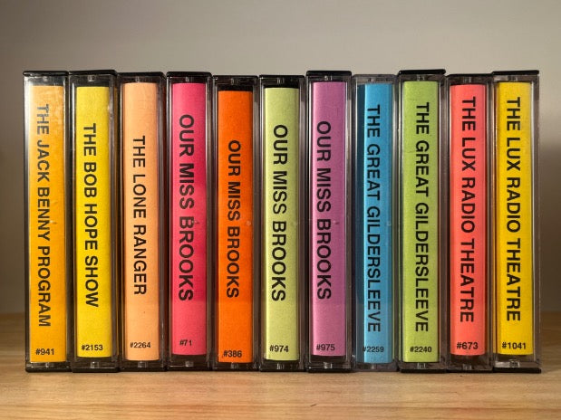 OLD TIME RADIO TAPES (11x tapes) CASSETTE TAPES