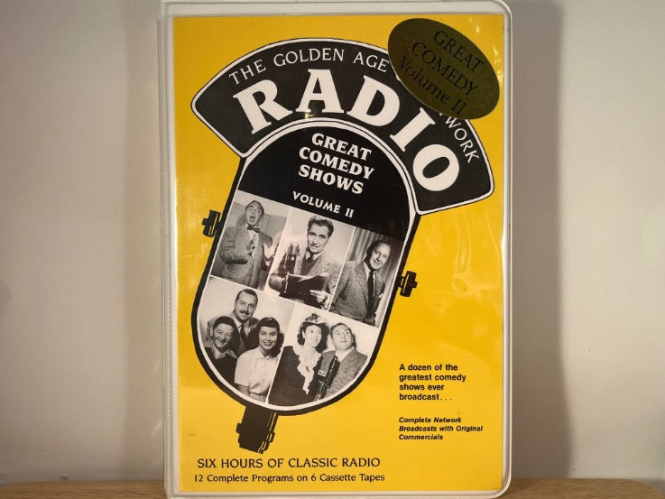 THE GOLDEN RADIO NETWORK RADIO - great comedy shows V.2 box set [6x cassettes] CASSETTE TAPE