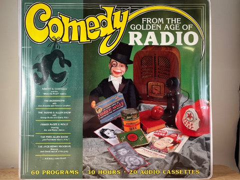 COMEDY FROM THE GOLDEN AGE OF RADIO 20x cassette BOX SET CASSETTE TAPE