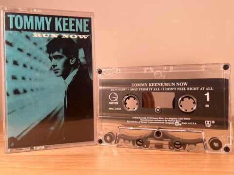 TOMMY KEENE - run now - CASSETTE TAPE