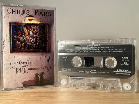 CHRIS MARS - horseshoes and Hand grenades - CASSETTE TAPE